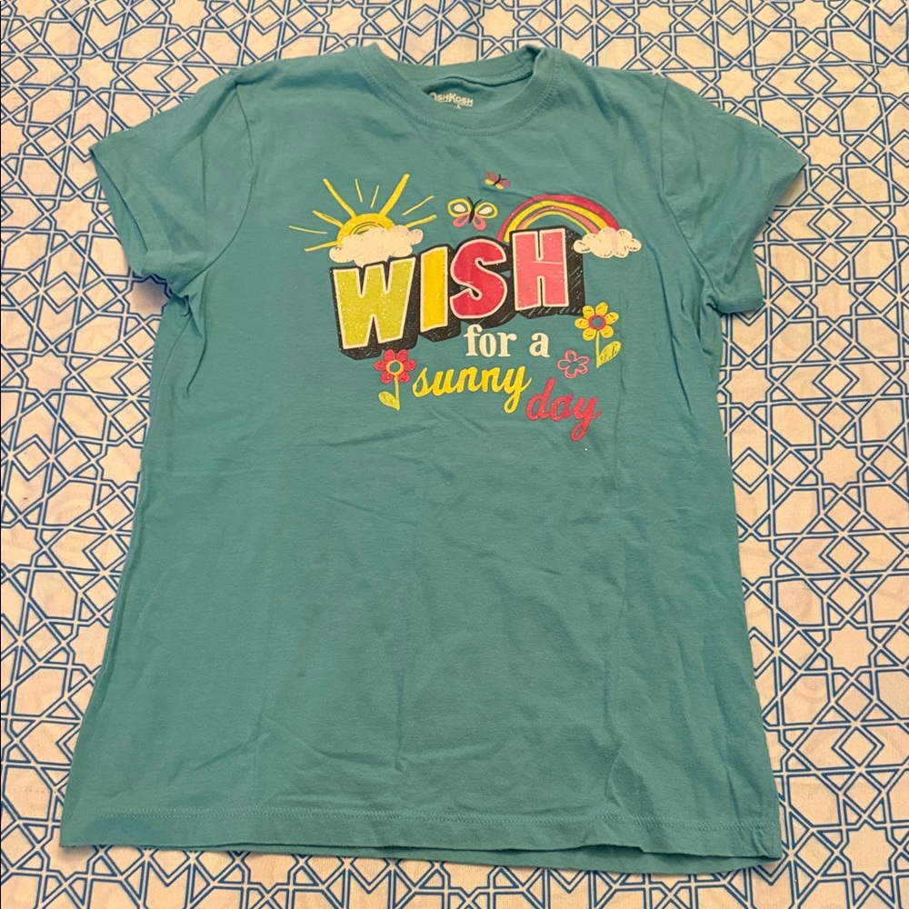 OshKosh B'gosh Light Blue Graphic Tee